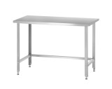 Стол СПРн 1500х600х860 Norma Zn (полка-обвязка разборная, ножка угловая)