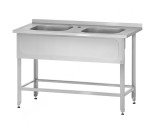 Ванна ВМЦн 1500х600х860 Norma Zn 3 м/о 400х400х250, борт, отв. д/смесит, экран (ножка угловая)