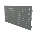 Перфорированная панель Титан-GS 596х160 серебристая