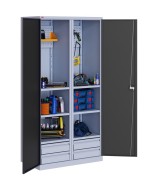 Инструментальный шкаф ИП-2/2 графит