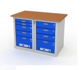 Верстак двухтумбовый Woker Pro 2504.F30.1200